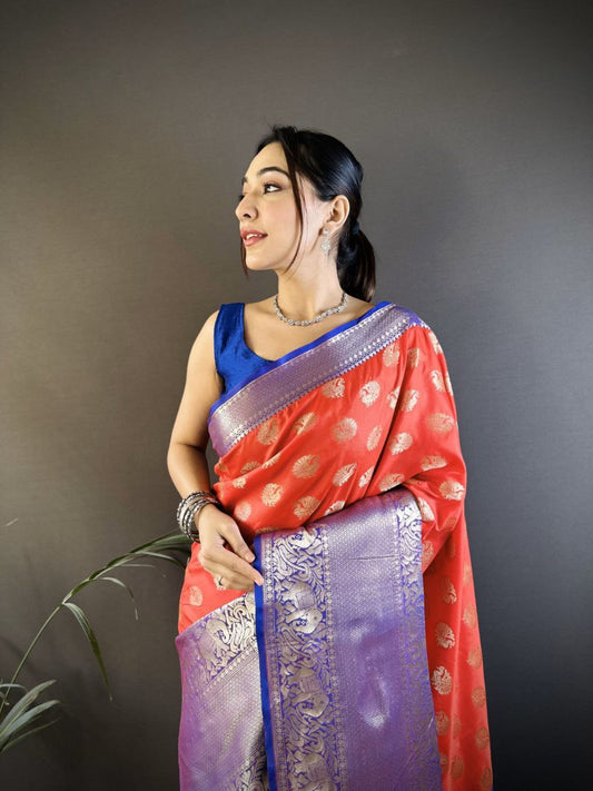Latest New Trendy Designer Wedding Wear Saree Collection.