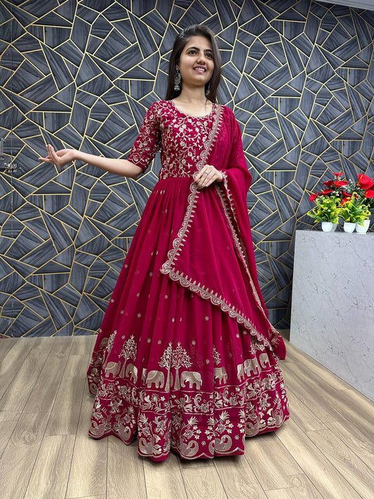 Perfact Weeding Season Speial Pink Gown Collection.