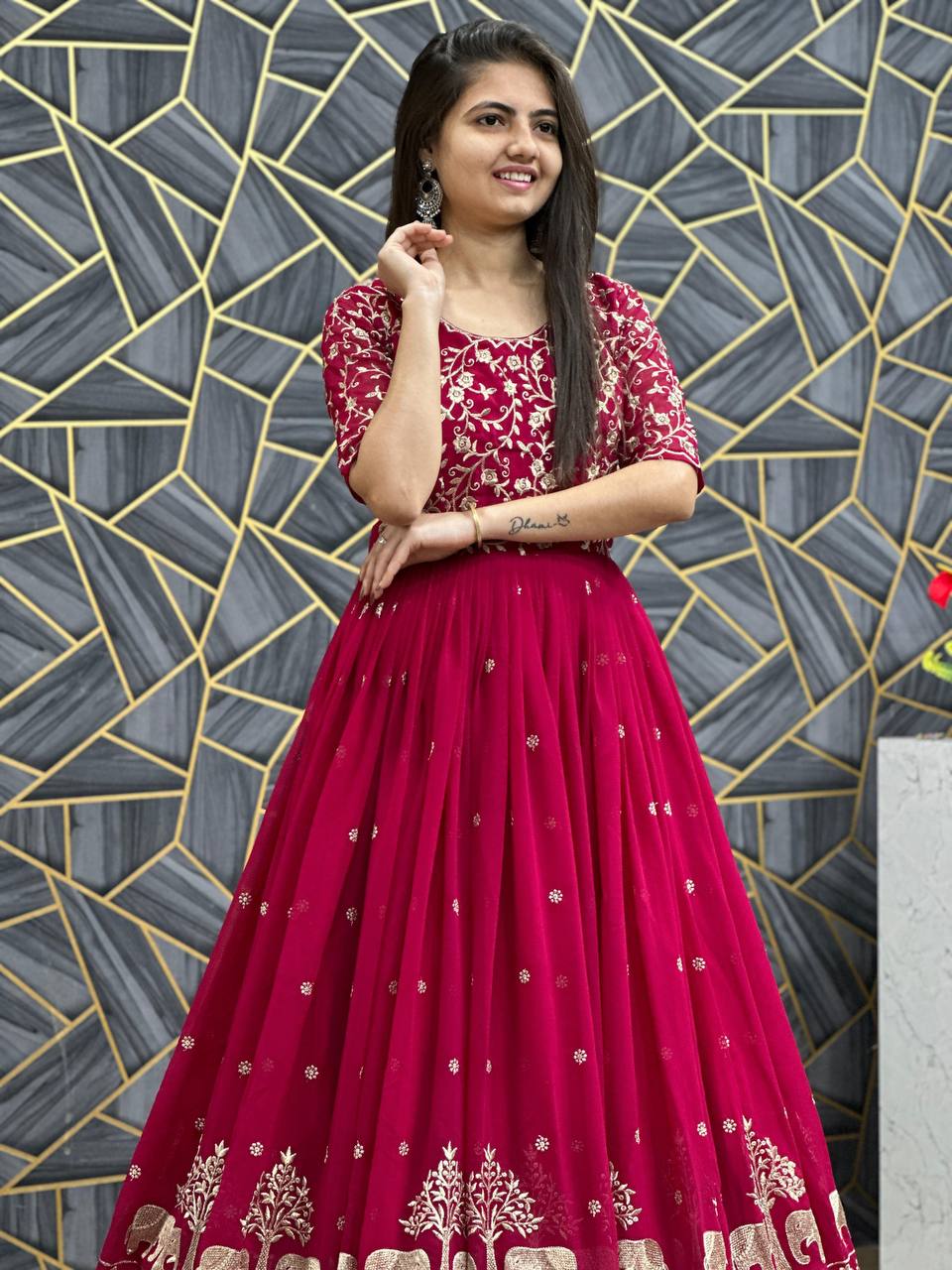 Perfact Weeding Season Speial Pink Gown Collection.
