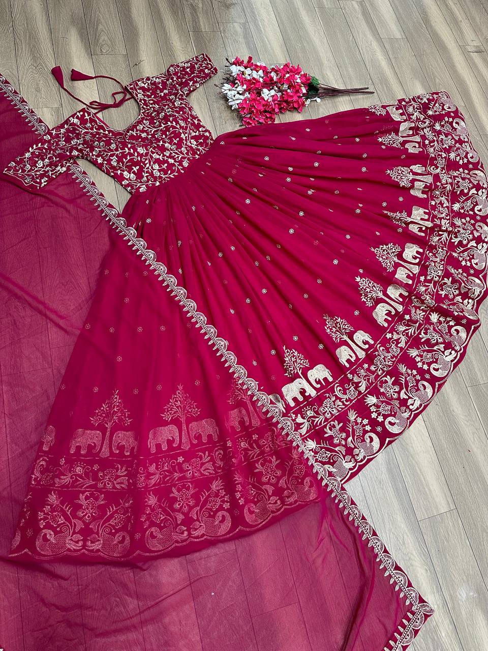 Perfact Weeding Season Speial Pink Gown Collection.