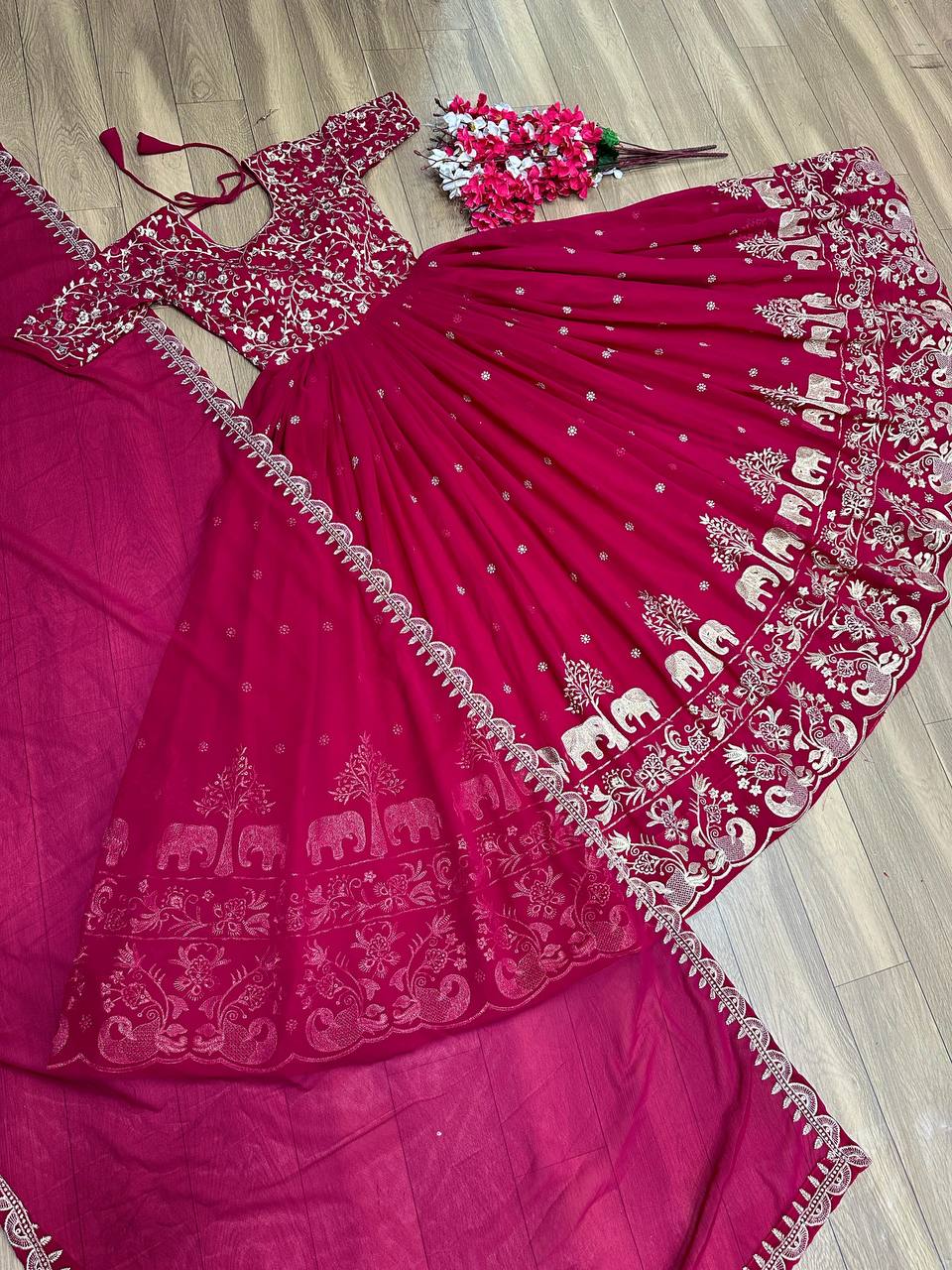 Perfact Weeding Season Speial Pink Gown Collection.
