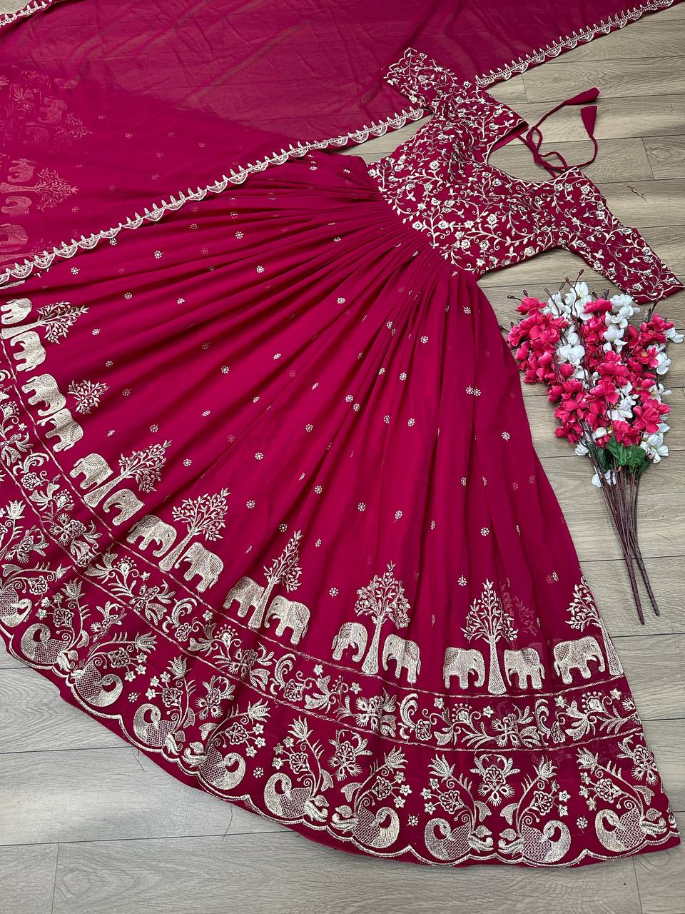 Perfact Weeding Season Speial Pink Gown Collection.
