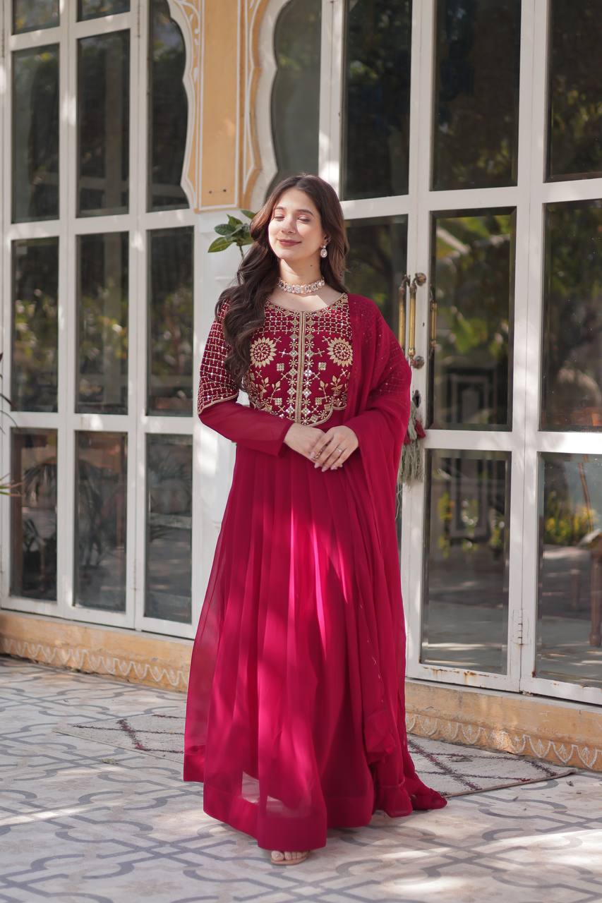 Latest Trendy Designer Party Wear Gown Collection.