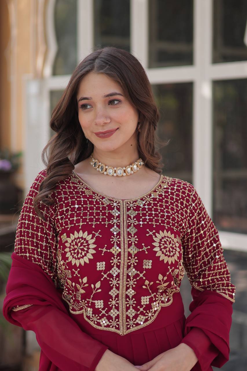 Latest Trendy Designer Party Wear Gown Collection.