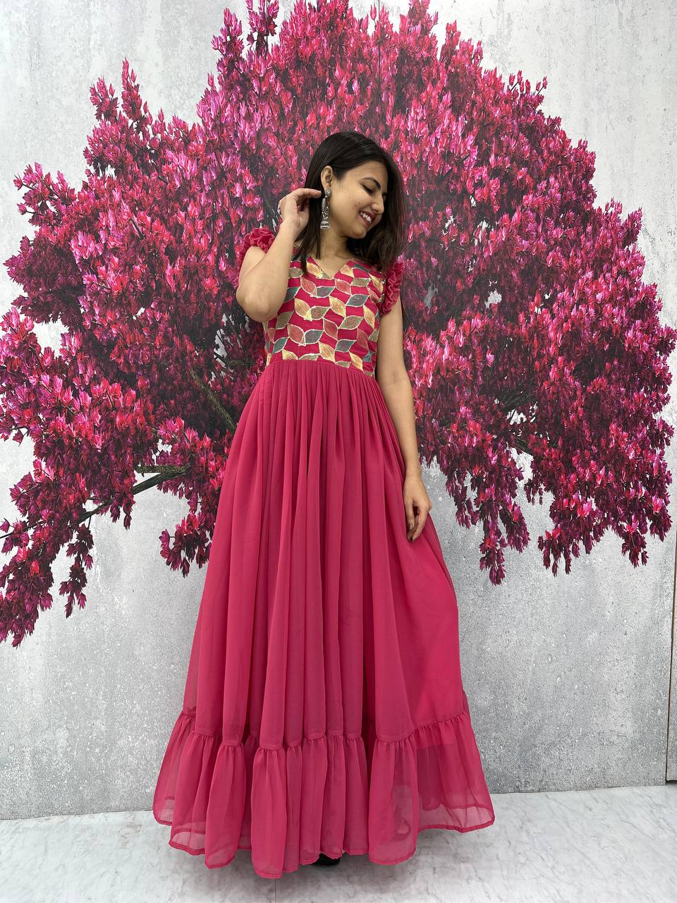 Pretty Pink Designer Gown Collection.
