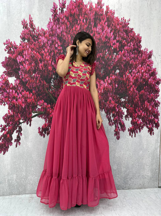 Pretty Pink Designer Gown Collection.