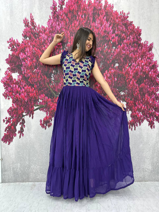 Latest Designer Party Wear Gown Collection.