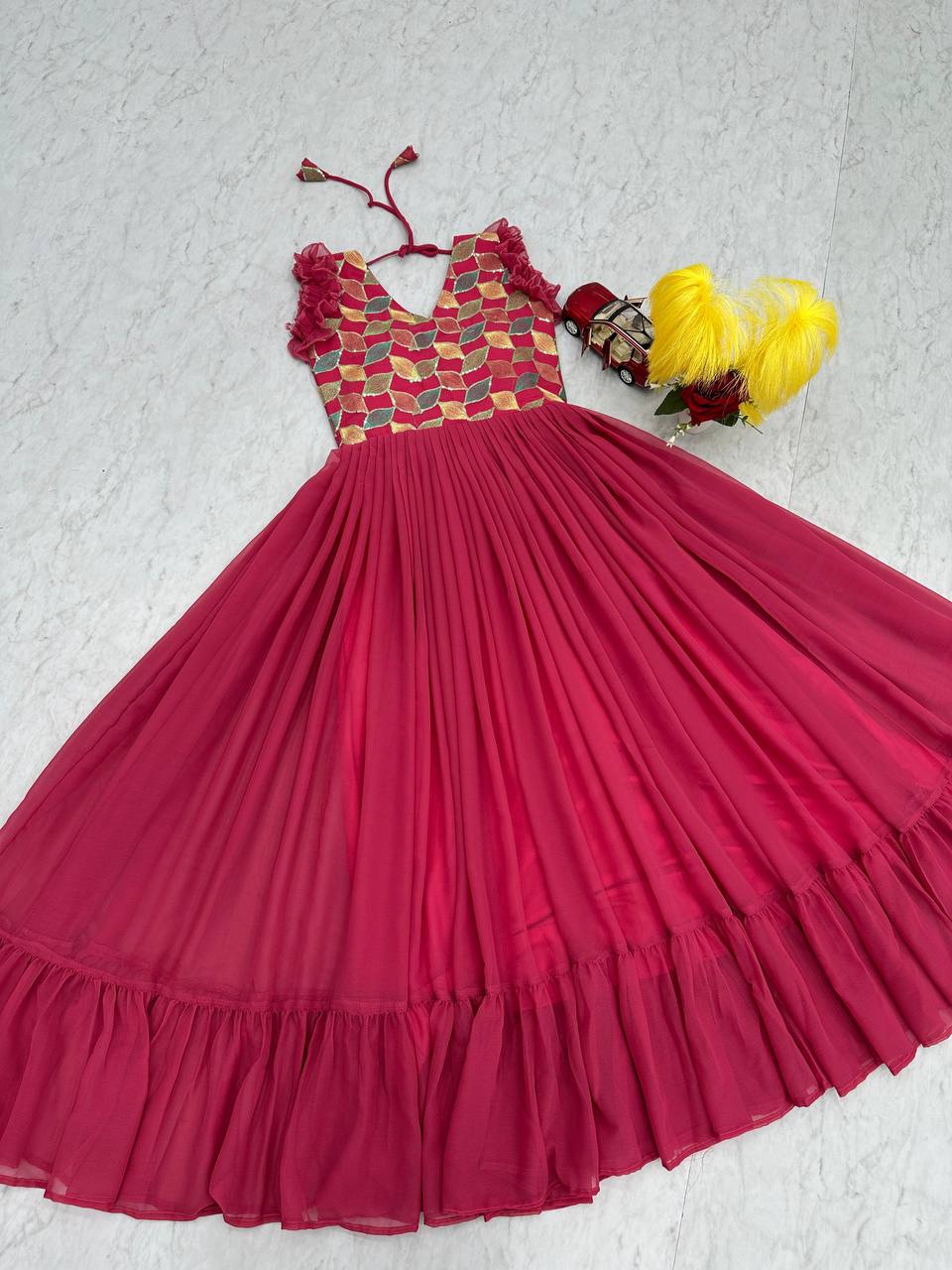 Pretty Pink Designer Gown Collection.