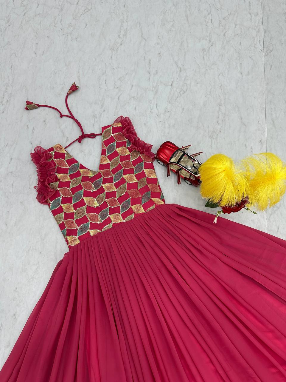 Pretty Pink Designer Gown Collection.
