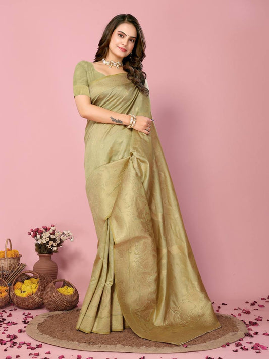 Gorgeous Look  Beautiful Dolla Silk Saree Collection.