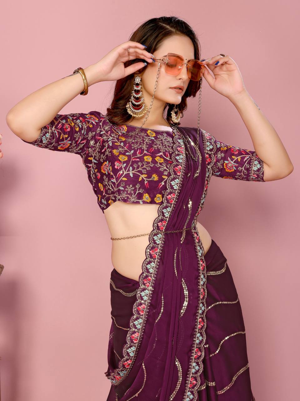 Weddings Functions Special Soft Rangoli Silk Saree Collection.