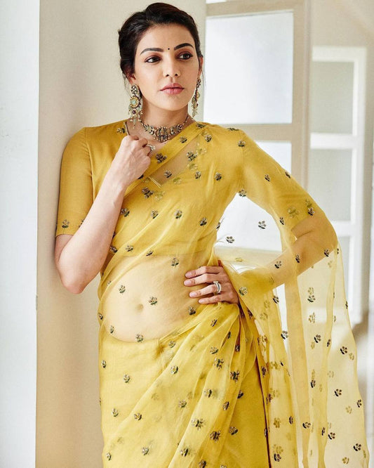 Preety Celebrity Style Heavy Chanderi Silk Saree.