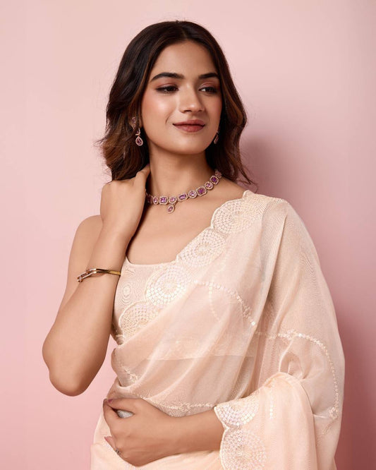 Most Trendy Tibby Organza Silk Saree Collection.