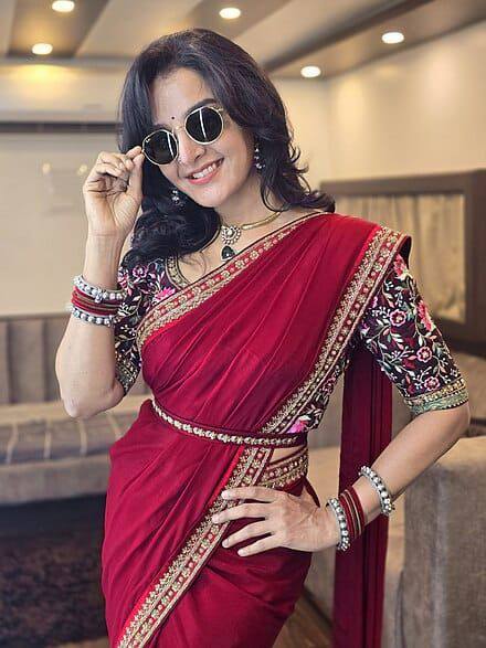 Pretty Red Colour Wedding Functions Special New Saree Collection.