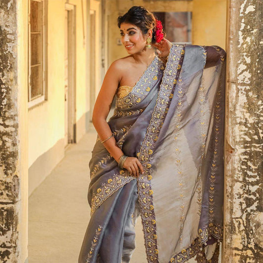 Adorable and Most Beautiful Designer Saree collection.
