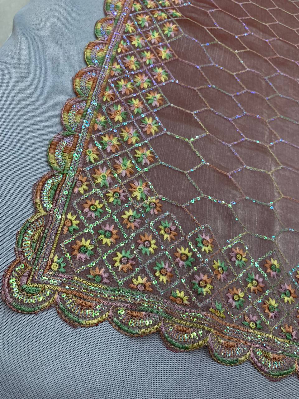 Latest New Burberry Silk Saree Collection.