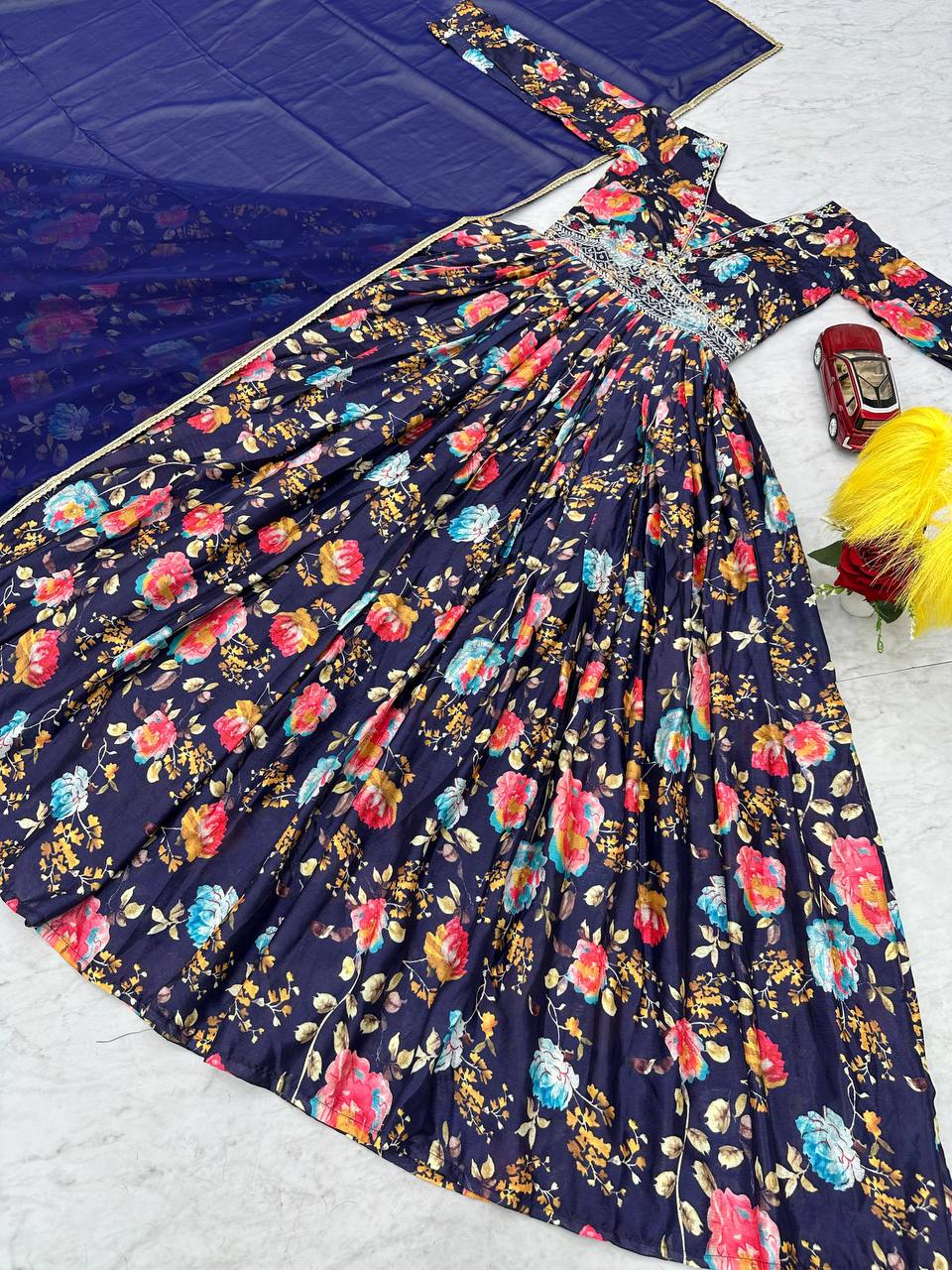 Pretty Premium New Festival Wear Special Gown Collection.