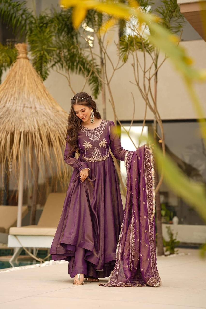 Latest New Designer Wedding Wear Special Gorgeous Outfit.