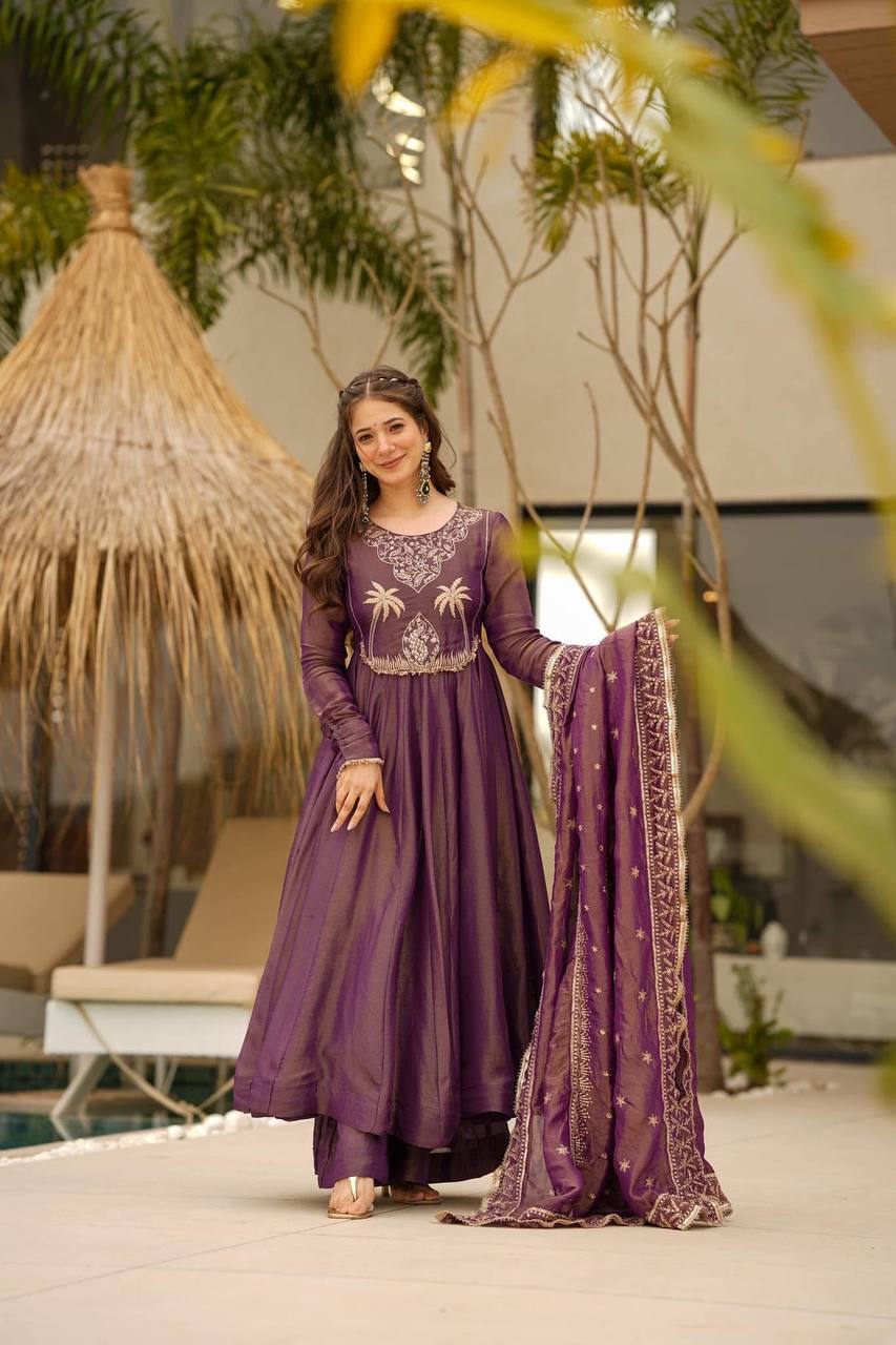 Latest New Designer Wedding Wear Special Gorgeous Outfit.