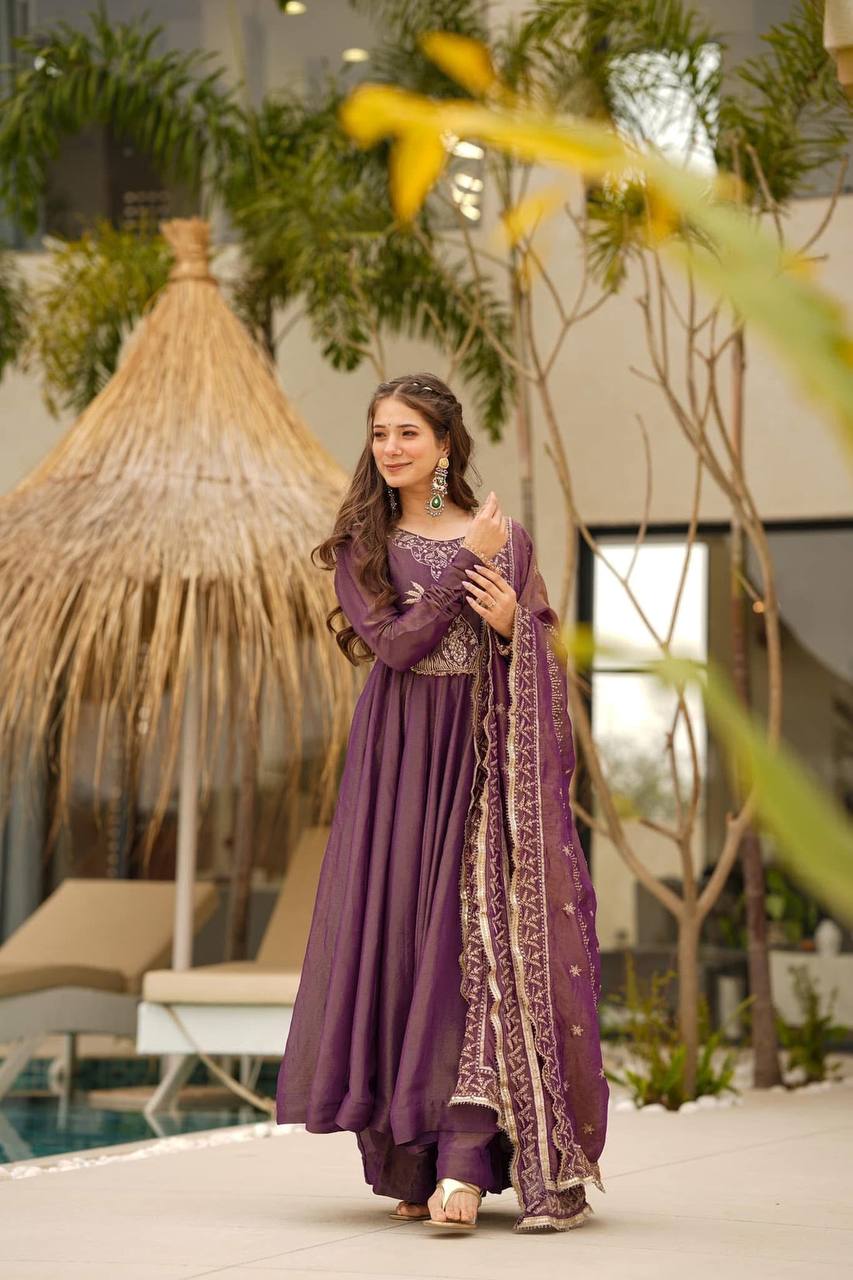 Latest New Designer Wedding Wear Special Gorgeous Outfit.