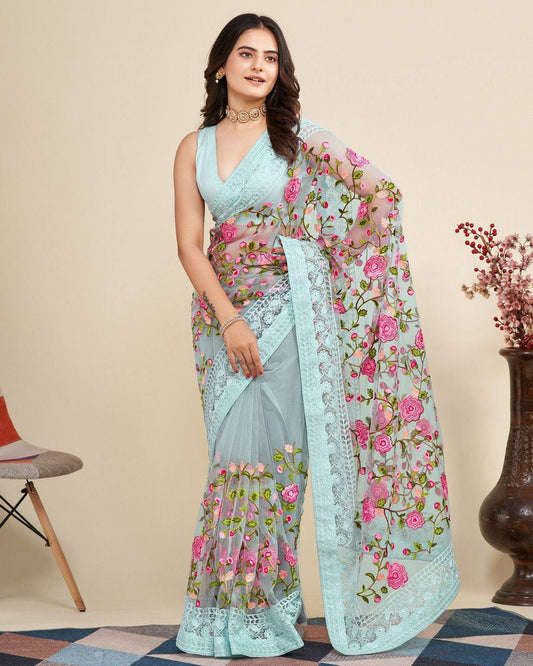 Latest New Premium Soft Net Saree Collection.