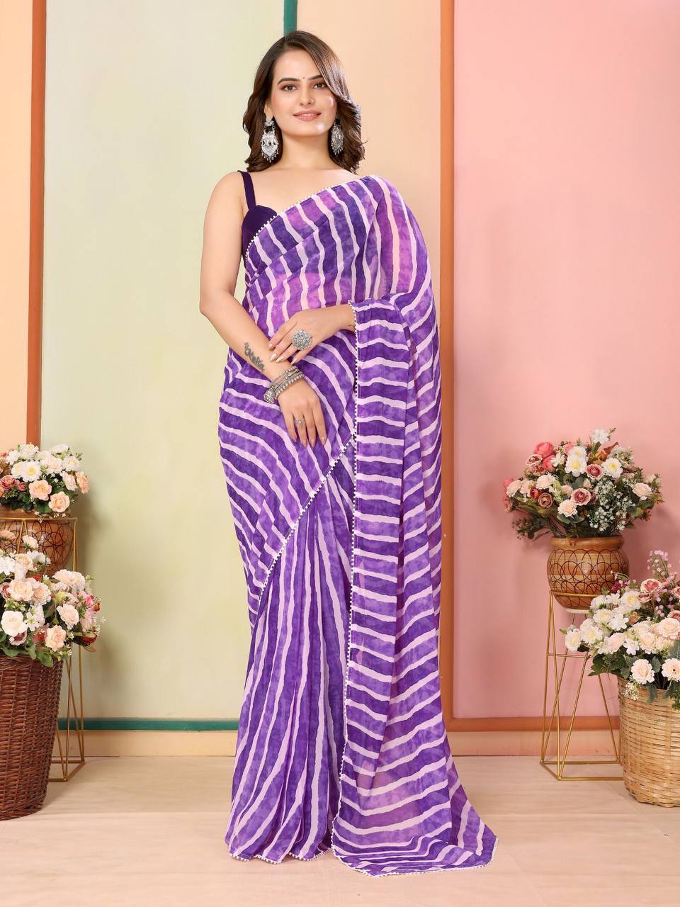 1-Minute Leriya Ready To Wear Saree Collection.