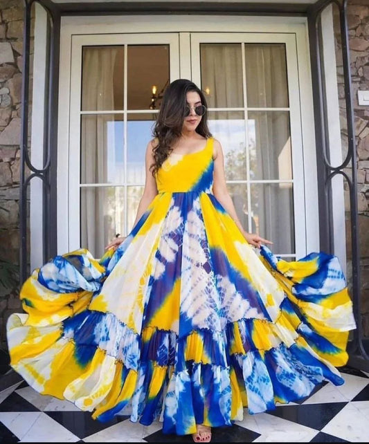 Pretty Party Wear Special Beautiful Gown.