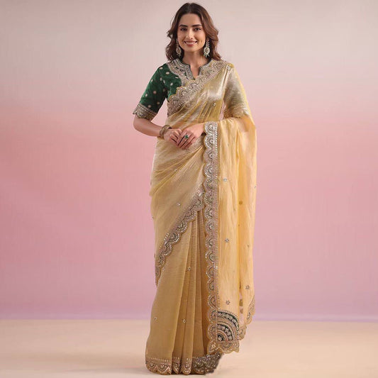 Perfect Designer Reception Party Wear Saree Collection.